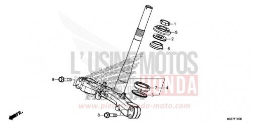 STEERING STEM SH300AK de 2019